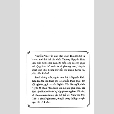 Lịch Sử Việt Nam Bằng Tranh (Tập 51) - Chúa Hiền Chúa Nghĩa