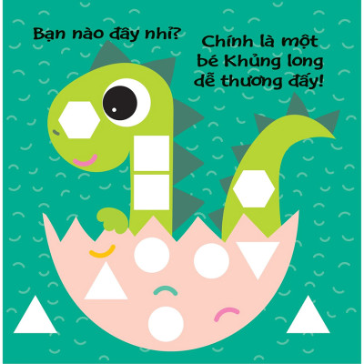 Hình Dán Ngộ Nghĩnh - Phát Triển Khả Năng Quan Sát - Khủng Long