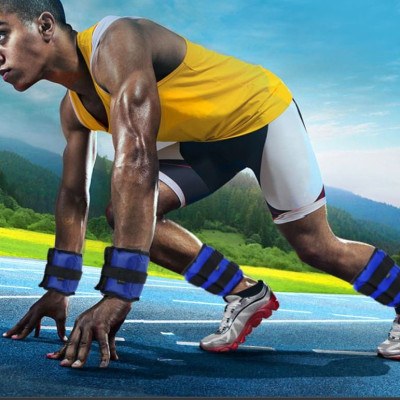 Cặp Tạ Đeo Chân,Tạ đeo cổ chân, cổ tay hỗ trợ tập thể thao, tập gym, chạy bộ,Tạ ôm chân hạt kim loại êm không đau(Bộ 2 Băng Tạ)