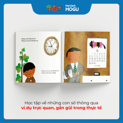 Truyện Ehon bé 3-4-5 tuổi - Những Con Số Quanh Ta