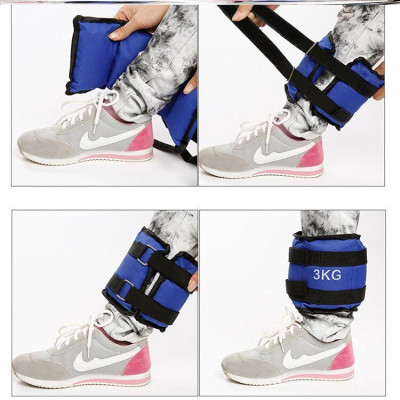 Bộ 2 Băng Tạ Cát 5kg (Mỗi Bên 2.5kg) Đeo Chân Tay Hỗ Trợ Tập Luyện Thể Thao,Chạy Bộ Cao Cấp Đại Nam Sport
