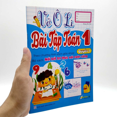 Vở Ô Li Bài Tập Toán 1 - Quyển 1 (Theo Kết Nối Tri Thức Với Cuộc Sống)