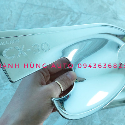 ỐP HÕM CỬA MẠ CROM XE MAZDA CX30