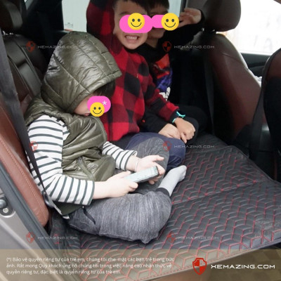 Đệm Nằm ô tô VINFAST LUX SA2.0 - Thiết kế 4 Khay Dọc Trợ Lực - Đệm không bơm như đệm hơi ô tô