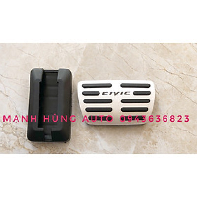 Bộ ốp bọc chân ga, chân phanh cho xe Honda Civic 2016-2021