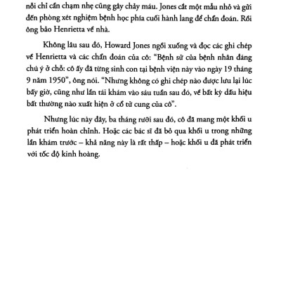 Cuộc Đời Bất Tử Của Henrietta Lacks