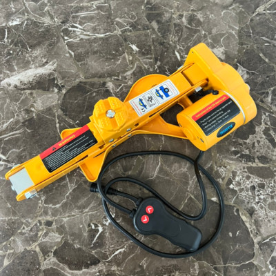 Bộ nâng kích gầm điện ô tô nhãn hiệu ROGTZ TY-EJ02 tải trọng 2 tấn, điện áp 12V,  Chiều cao nâng tối đa: 35cm - HÀNG NHẬP KHẨU