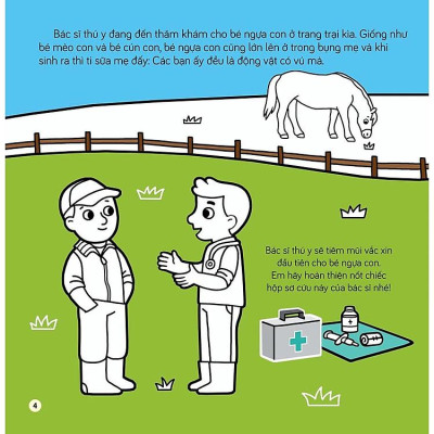 Tô màu khám phá thế giới