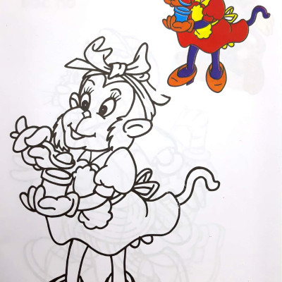 Tập Tô Màu Các Loài Thú 2