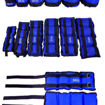 Bộ 2 Băng Tạ Cát 1kg (Mỗi Bên 0.5kg) Đeo Chân Tay Hỗ Trợ Tập Luyện Thể Thao,Chạy Bộ Cao Cấp Đại Nam Sport