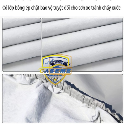 [SUZUKI] Bạt Phủ Xe Ô Tô 3 Lớp Tráng Nhôm Cao Cấp – Chống Nóng, Chống Thấm, Chống Bụi | Hàng Chính Hãng