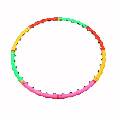 Vòng Lắc Eo Giảm Mỡ Bụng, Tháo Rời Mang Đi Tiện Lợi, Vòng Lắc Eo Thon Massage Bụng, Màu Ngẫu Nhiên