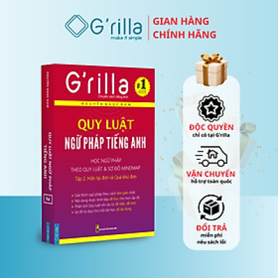 Sách - Quy Luật Ngữ Pháp Tiếng Anh Tập 2. Thì Hiện Tại Đơn & Quá Khứ Đơn