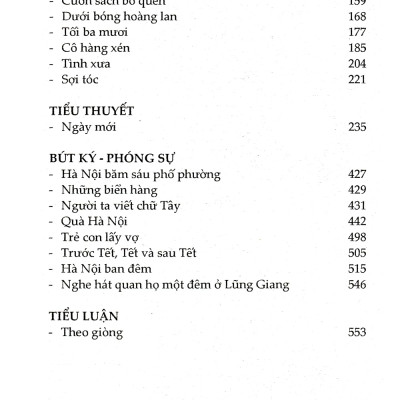 Tuyển Tập Thạch Lam - ML