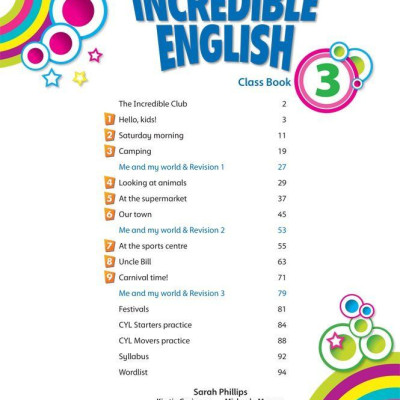 Incredible English 3 Class Book 2Ed