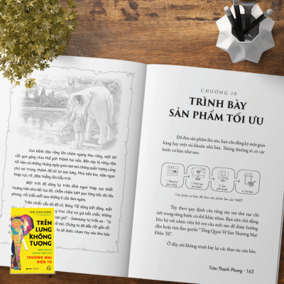 Trọn Bộ 4 Quyển Sách Trên Lưng Khổng Tượng - Kinh Doanh Online Trên Sàn Thương Mại Điện Tử - Khởi Nghiệp Với Bán Hàng Qua Mạng và Nhãn Hàng Riêng