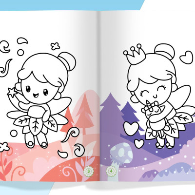 Tô Màu Diệu Kỳ - Cô Tiên Xinh