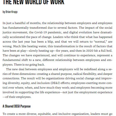 The Future Of Work: The Insights You Need From Harvard Business Review