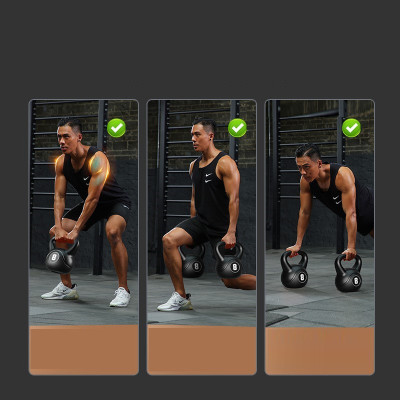 Tạ Bình Vôi,Tạ Ấm 4kg Bê Tông Bọc Nhựa PE Cao Cấp Chính Hãng Đại Nam Sport