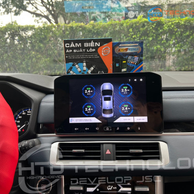 Cảm biến áp suất lốp HTD BLE 5.0 TPMS TP-D22 dành cho ô tô - Hàng chính hãng