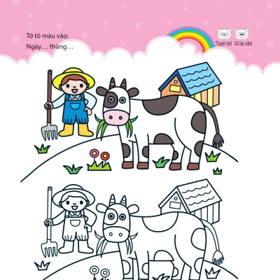 Bộ Sách Bé Tập Tô Màu - Từ Cơ Bản Đến Nâng Cao (Bộ 8 Cuốn)