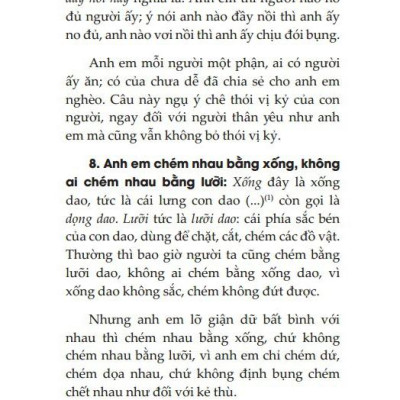 Tục Ngữ Lược Giải (Tái Bản 2024)