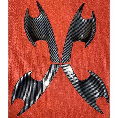 Bộ Ốp Tay Cửa Dành Cho Ô Tô Soluto 2019 2020 2021 Vân Cacbon