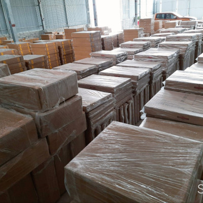 Bọc vô lăng cao cấp Macsim L202 màu đen chất liệu da thật - Khâu tay 100% size M