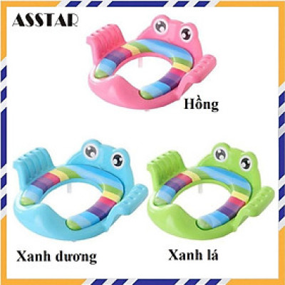 Dụng Cụ Thu Nhỏ Bồn Cầu Hình Chú Ếch Cho Bé