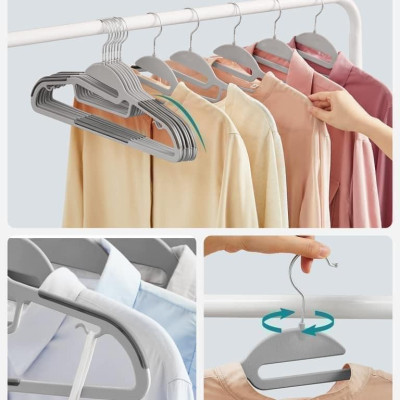 MẮC TREO QUẦN ÁO SONGMICS SET 50 CÁI