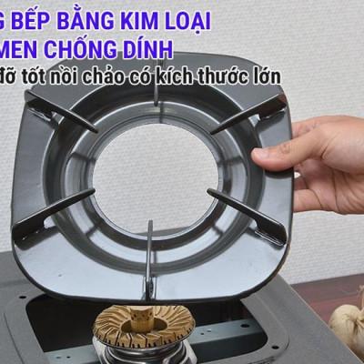 Bếp gas đôi dương Rinnai RV-375G(N) (Xám)