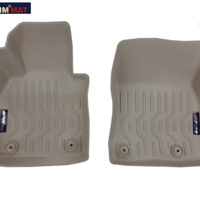 Thảm lót sàn xe ô tô Mazda CX3 Nhãn hiệu Macsim chất liệu nhựa TPV cao cấp (FDW-114) - 2 hàng ghế