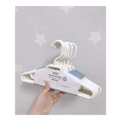 Set 10 chiếc móc áo trẻ em Hara 181 hàng cao cấp - giao màu ngẫu nhiên