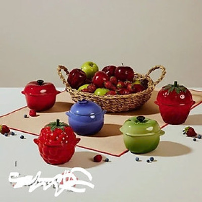 Set 5 thố tình rau củ Le Creuset Hàng chính hãng