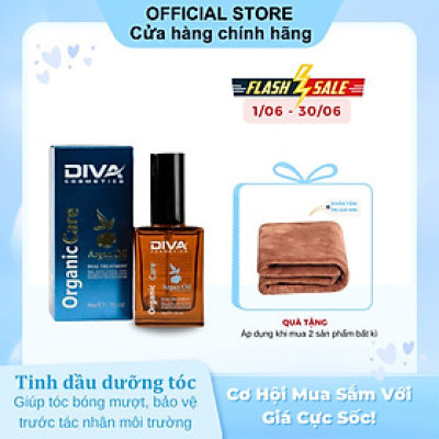 Tinh dầu dưỡng tóc DIVA Cosmetics Argan Oil 50ml