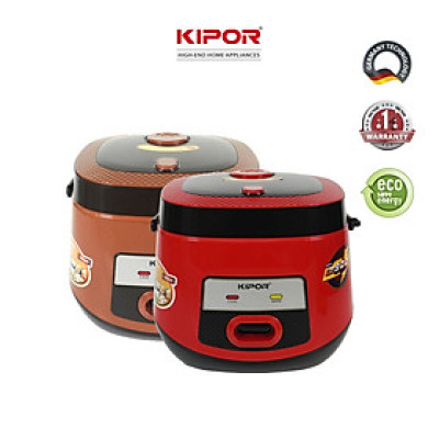 Nồi cơm điện KIPOR KP-N86918 - 1.8L - Lớp chống dính TEFLON cao cấp, lòng nồi niêu - Lòng nồi dày 3mm 1kg - Hàng chính hãng