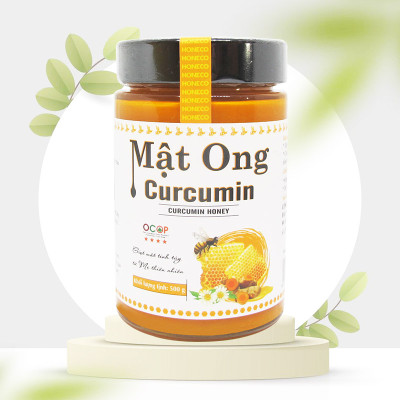 Mật ong Curcumin HONECO 500G