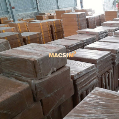 Bọc vô lăng cao cấp Macsim mã DCUT L632 chất liệu da thật - Khâu tay 100%