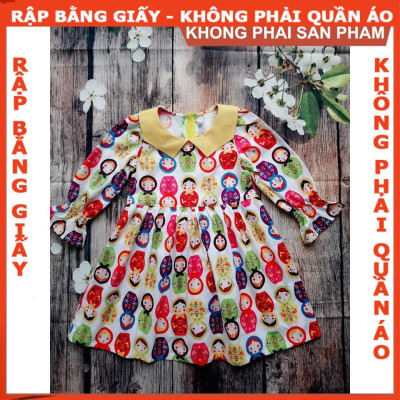 Rập giấy A0 mã R323 (BẢN VẼ) rập đầm bé