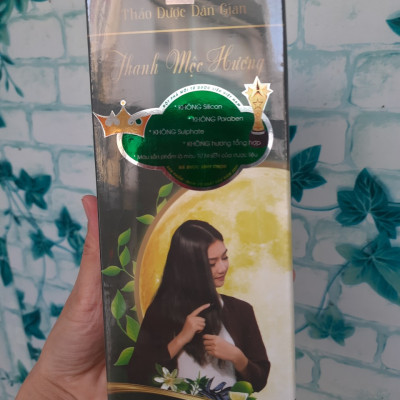 Dầu gội Thảo Dược Dân Gian Thanh Mộc Hương Mẫu Mới, Tặng Kèm 1 Gói Trà Túi Lọc Wonmon
