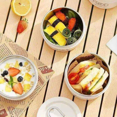 HỘP ĐỰNG CƠM GIỮ NHIỆT, HỘP CƠM INOX 3 TẦNG CAO CẤP KÈM TÚI ĐỰNG + HỘP ĐŨA MUỖNG - HÀNG CHÍNH HÃNG