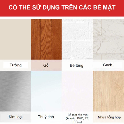 Bộ 6 Móc dán tường Command 3M cỡ vừa chịu lực 1.3kg - Gói ưu đãi, độ bền cao, bám cực chắc, tháo cực dễ, không khoan đục, không bong tróc, không gây hại bề mặt 17101 - 6VP