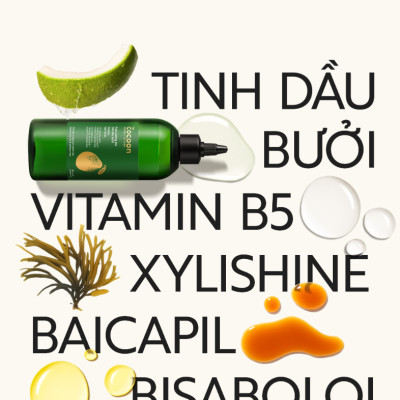 Nước dưỡng tóc tinh dầu bưởi Cocoon 310ml