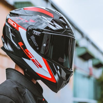 MŨ BẢO HIỂM FULLFACE 2 KÍNH LS2 FF327 CHALLENGER HPFC - GARA20