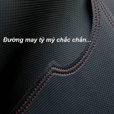 Thảm Taplo Da Carbon Dành Cho Xe Toyota Rush màu đen