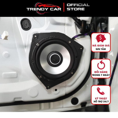 Dưỡng loa cánh ô tô 3 cạnh dành cho xe Toyota và Nissan viền nhựa đặc dày - Loa cánh ô tô 6.5 inch CAO CẤP