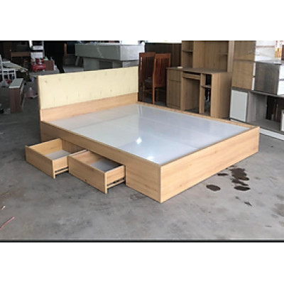 Giường gỗ công nghiệp đầu giường bọc nệm Juno Sofa