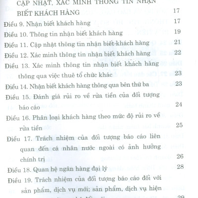 Luật Phòng, Chống Rửa Tiền (Bản in năm 2023)