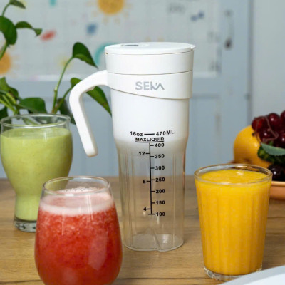 Máy Xay Sinh Tố Tích Điện Cầm Tay SEKA NT889 Dung Tích 470ml Công Suất 150W hàng nhập khẩu