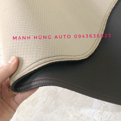 Thảm da Taplo vân carbon Cao cấp dành cho xe Toyota Vios 2019-2020-2021